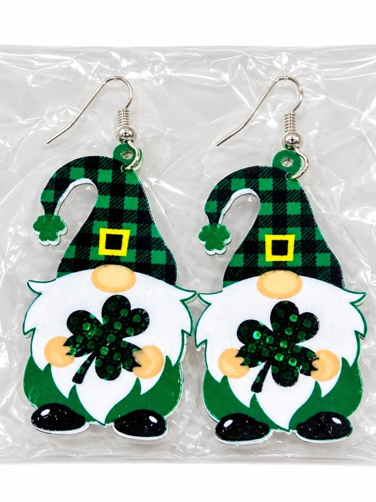 Jewelry - Gnome Holiday Earrings, PICK ONE